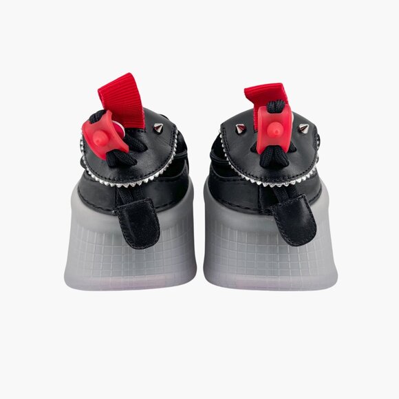 Christian Louboutin Arpoador Black Suede Sock Sneakers Size 39.5 US 9.5 Women's - Picture 7 of 15